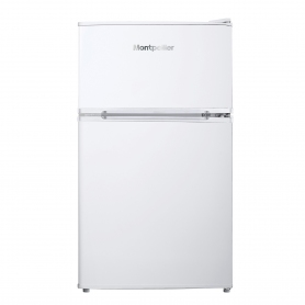 Montpellier MS2035W undercounter fridge with separate freezer - 0