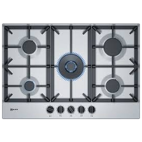 NEFF T27DS59NO 75CM GAS HOB STAINLESS STEEL