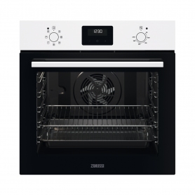 Zanussi ZOHNX3W1 white single oven
