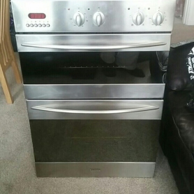 Baumatic BT904CSS Built In Electric Double Oven - CLEARANCE!