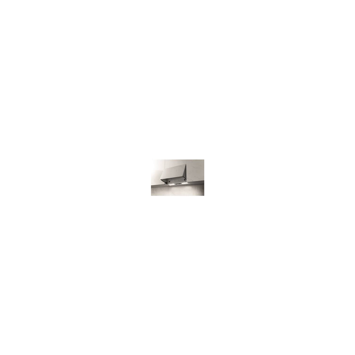 Neff D2654X0GB integrated pull out hood silver - 1