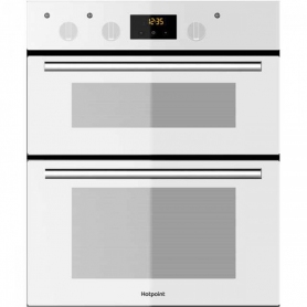HOTPOINT DU2540WH built under electric double oven white