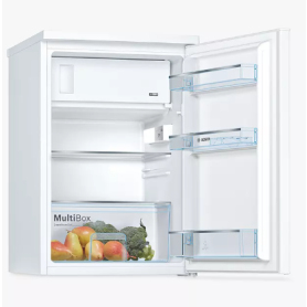 Bosch KTL15NWECG undercounter fridge with icebox 56cm wide.