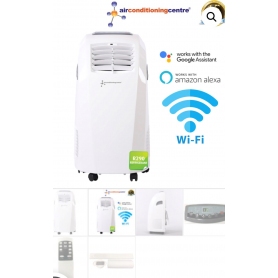 Air Conditioning Centre 9000 BTU WiFi Compatible Portable Air Conditioner - White - KYR-25CO